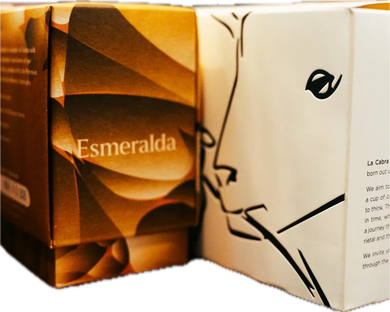 Two boxes of La Cabra coffee